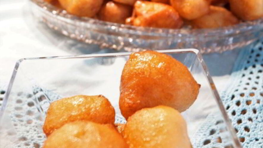 Рецепт греческих пончиков лукумадэс