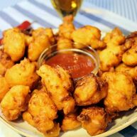 Рецепт Кукурузных мини пончики