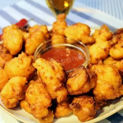 Рецепт Кукурузных мини пончики