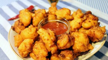 Рецепт Кукурузных мини пончики