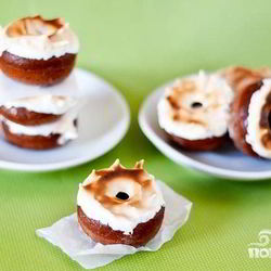 Рецепт Мексиканских шоколадных пончиков с глазурью