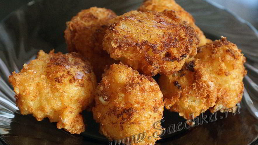 Рецепт пивных пончиков с грушей