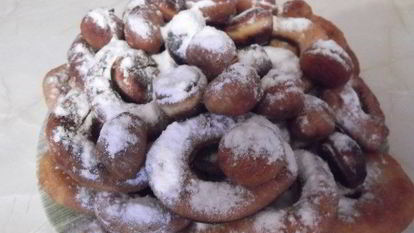 Рецепт Пончиков без дрожжей