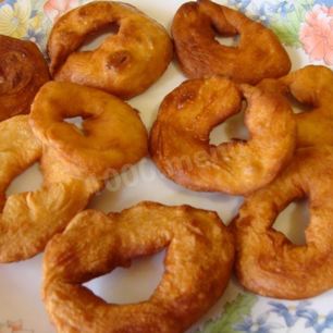 Рецепт Пончиков дрожжевых жареных в масле