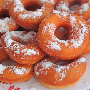 Рецепт Пончиков дрожжевых