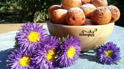 Рецепт Пончиков из творога