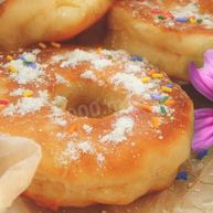 Рецепт Пончиков на кефире без дрожжей