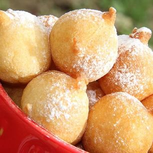 Рецепт Пончиков на кефире пышные