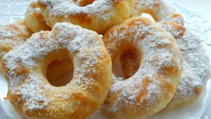 Рецепт Пончиков на кефире