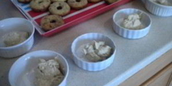 Рецепт пончиков олимпийских кольца