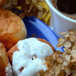 Рецепт Пончиков с творогом