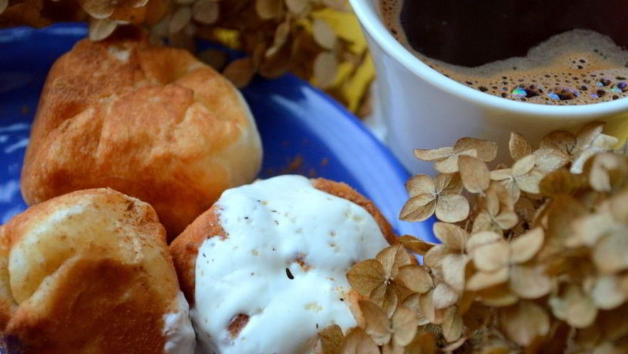 Рецепт пончиков с творогом