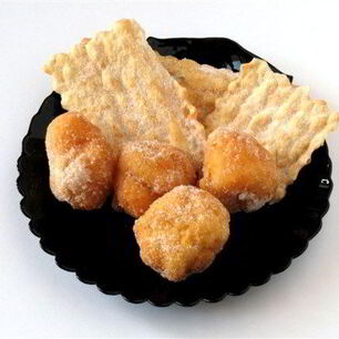 Рецепт Пончиков с ванилью