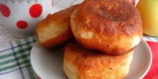 Рецепт пончиков с яблочной начинкой