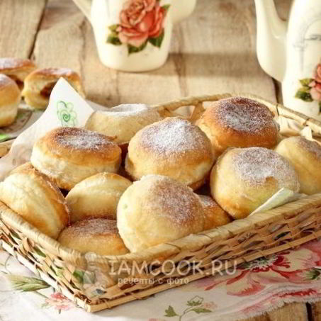 Рецепт Пончиков со сгущенкой