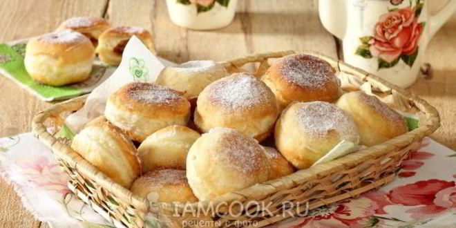 Рецепт пончиков со сгущенкой