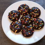 Рецепт Пончиков в шоколадной глазури