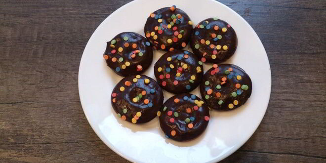 Рецепт пончиков в шоколадной глазури