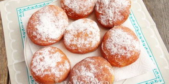 Рецепт постных пончиков