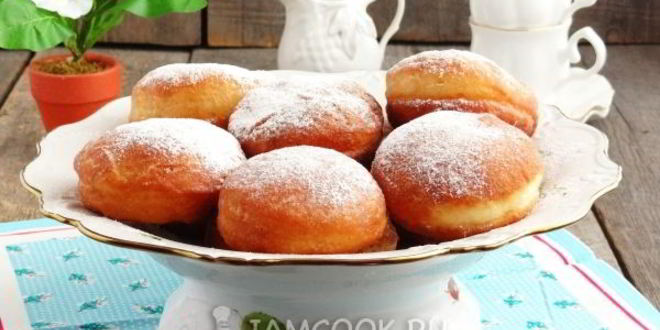 Рецепт постных пончиков