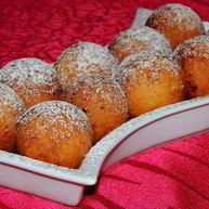 Рецепт Пышных пончиков из творога с корицей