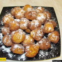 Рецепт Творожных пончиков из творога за 10 минут