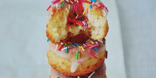 Рецепт ванильных пончиков