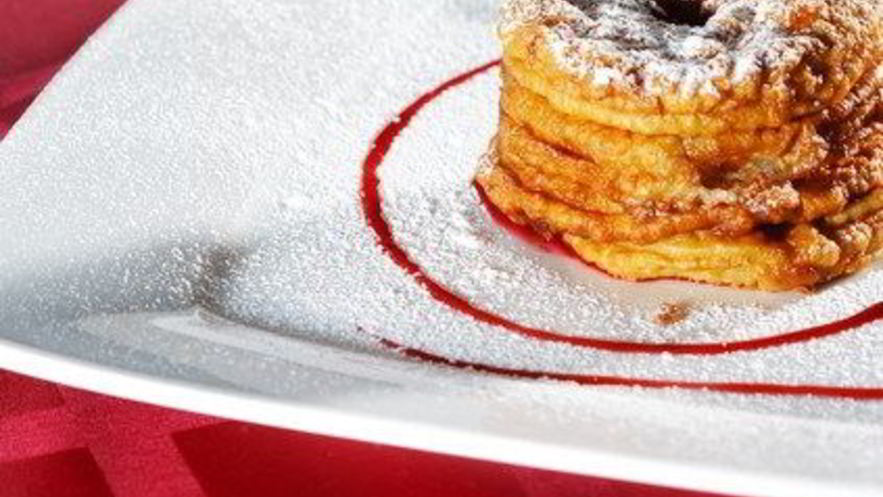 Рецепт яблочных пончиков