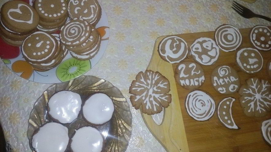 Рецепт глазури для имбирных пряников