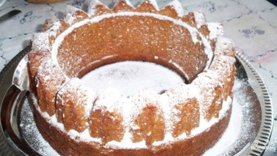 Рецепт коврижки без яиц