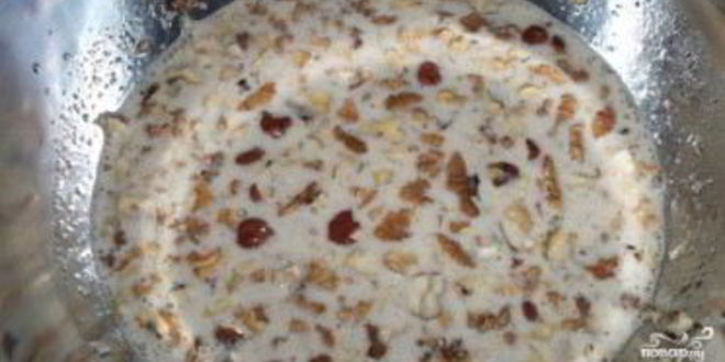 Рецепт коврижки без яиц