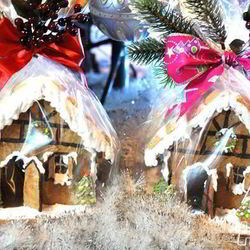 Рецепт Новогодних пряничных домиков в подарок