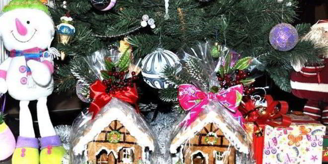 Рецепт новогодних пряничных домиков в подарок