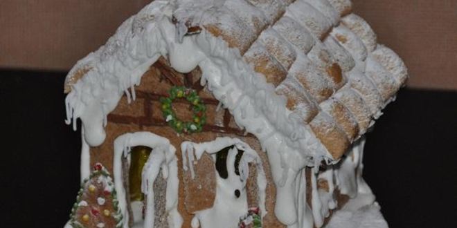 Рецепт новогодних пряничных домиков в подарок