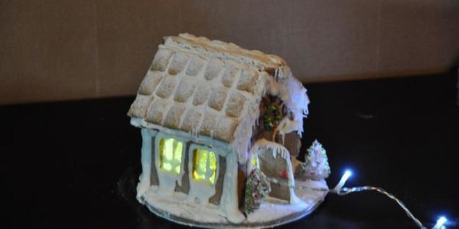 Рецепт новогодних пряничных домиков в подарок