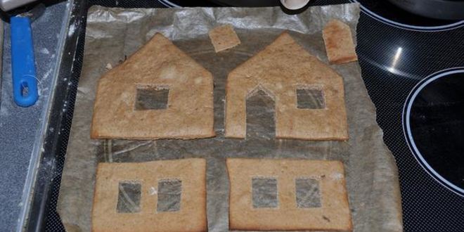 Рецепт новогодних пряничных домиков в подарок