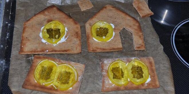 Рецепт новогодних пряничных домиков в подарок