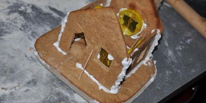 Рецепт новогодних пряничных домиков в подарок