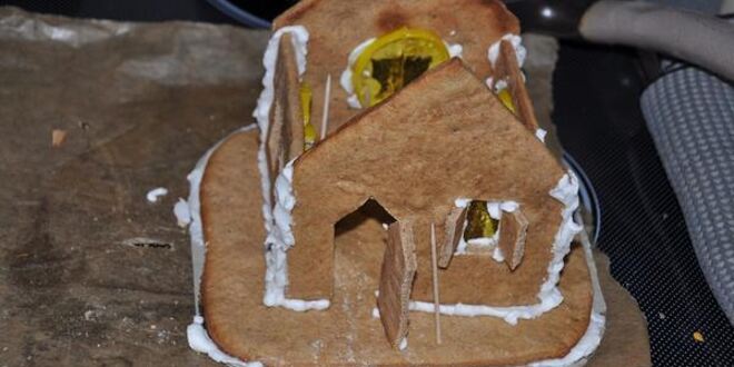 Рецепт новогодних пряничных домиков в подарок