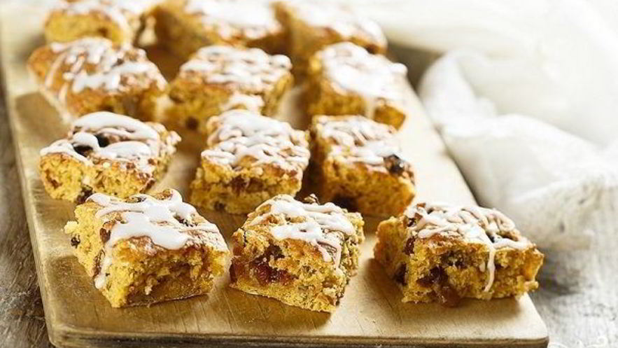 Рецепт постной коврижки с орехами