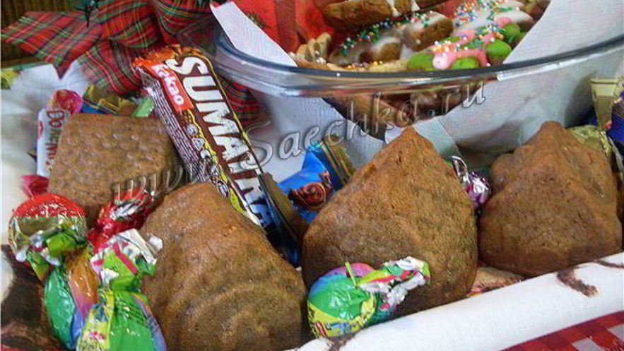 Рецепт рождественских пряничных домиков