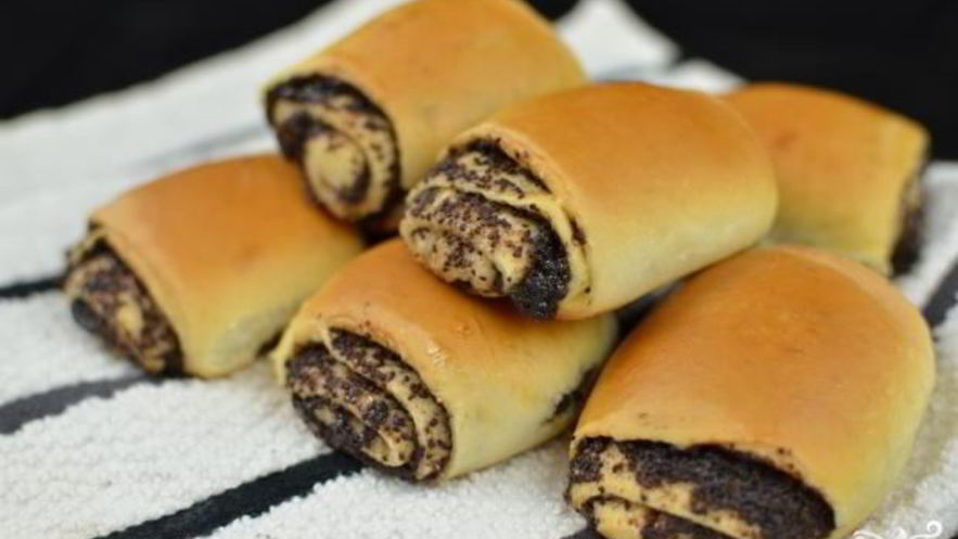 Рецепт рулетиков с маком из дрожжевого теста