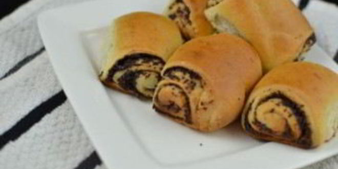 Рецепт рулетиков с маком из дрожжевого теста