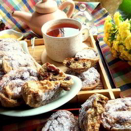 Рецепт Ржаных рулетиков постных