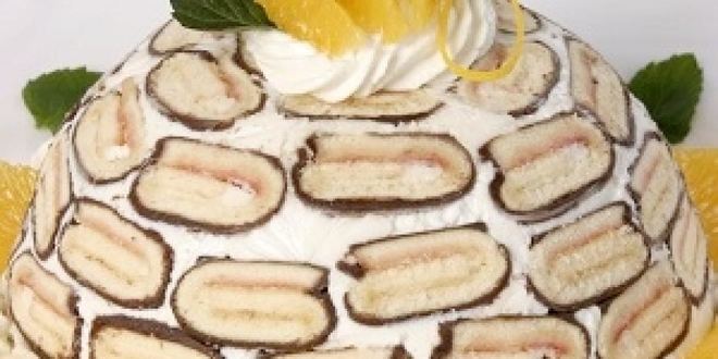 Рецепт апельсиновой шарлотки