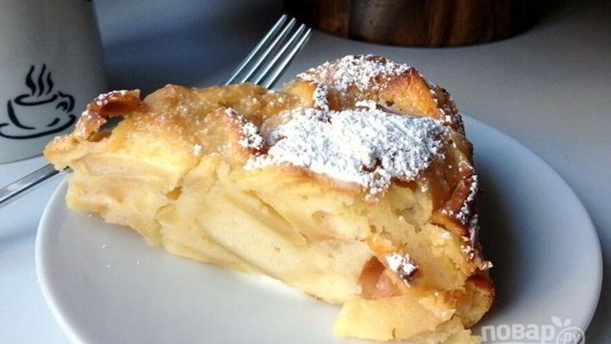 Рецепт аппетитной яблочной шарлотки