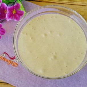 Рецепт Бисквитного теста для шарлотки