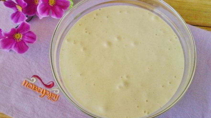 Рецепт бисквитного теста для шарлотки