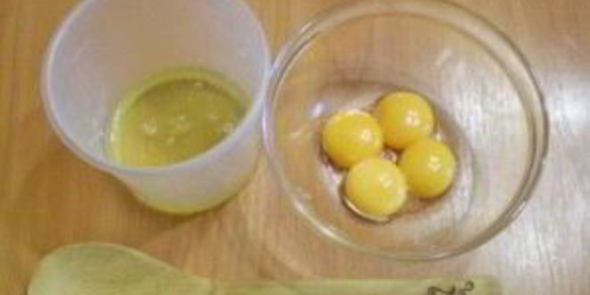 Рецепт бисквитного теста для шарлотки