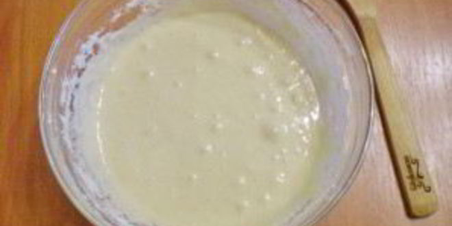 Рецепт бисквитного теста для шарлотки